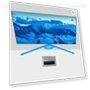 Thumbnail 100 inch HE Pet Crystal Fixed Frame Screen — Home Theater Projection Screens, NothingProjector