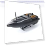 Thumbnail Dual Hoppers Bait Boat With Cool Turning Light and Constant Speed Cruise Mode — Artificial Bait, Flytec