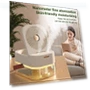 Превью Dual Spray Humidification Fan with Ambient Light and Aromatherapy — Air Moisturizers