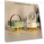 Превью Dual Spray Humidification Fan with Ambient Light and Aromatherapy — Air Moisturizers