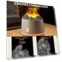 Thumbnail Simulated Flame Humidifier with Night Light — Air Moisturizers