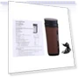 Thumbnail Heated Automatic Stirring Insulated Coffee Mug — Travel Drinkware
