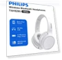 Thumbnail Wireless Bluetooth Headphones with Bass Plus Touch — Over-Ear Headphones, Philips