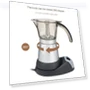 Превью Aluminum Alloy Electric Mocha Coffee Maker Filter — Coffee Makers