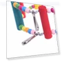 Thumbnail Bird Arch Climbing Swing Play Wheel Ring Toy — Swings
