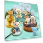 Thumbnail Cartoon Milk Tea Coffee Bear Ice Cube Silicone Mold — Molds