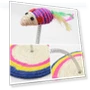 Thumbnail Color Sisal Spring Round Seat Cat Claw Plate — Scratching Pads