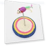 Thumbnail Color Sisal Spring Round Seat Cat Claw Plate — Scratching Pads