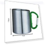 Thumbnail Double-layered mug with carabiner — Cups & Mugs