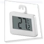 Thumbnail Large LCD Refrigerator Thermometer with Adjustable Stand Magnet — Refrigerator