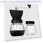 Превью Portable Conical Burr Mill Manual Spice Herbs Hand Grinding Machine Coffee Bean Grinder with Seal Pot — Hand Coffee Grinders