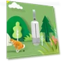Thumbnail Portable Dog Toilet Bowl with LED Lighting — Travel