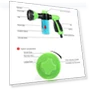 Превью Portable Multi-Function Car Foam Washing Machine — Nozzles & Attachments