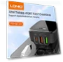 Превью 32W 3-Port USB PD Charger — Wall Chargers, LDNIO
