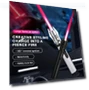 Превью 360° Windproof Lightsaber Torch Flame Lighter — Lighters