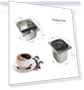 Превью Stainless Steel Coffee Grounds Bucket — Coffee Pod Holders