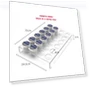 Превью Acrylic 24 Holes Coffee Capsule Storage Display Stand — Coffee Pod Holders
