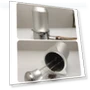 Превью Alloy Coffee Powder Receiving Cup — Coffee & Espresso Machine Components