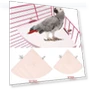 Thumbnail Fan-Shaped Platform Station Board Hamster Springboard Rest Platform — Exercise Wheels, Parrot Log