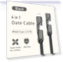 Thumbnail Flat Braided Anti-tangle Charger Cable — Charging Solutions