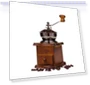 Превью Manual Coffee Mill with Wood Stand Bowl — Hand Coffee Grinders