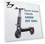 Превью Powerful 13 Inch Fat Tire Electric Scooter — Electric Self-Balancing Scooters, Quickwheel