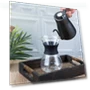 Превью Stainless Steel Coffee Hand Pot with Wooden Handle — Stovetop Moka Pots