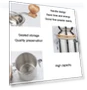 Превью Stainless Steel Hand Crank Coffee Bean Grinder — Hand Coffee Grinders