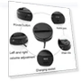 Thumbnail Wired Headset with Bone Conduction Technology — Hearing Support