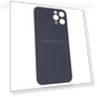 Превью Big Camera Hole Glass Back Battery Cover — Back Covers