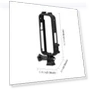 Превью Cold Shoe PC Plastic Protective Frame with Adapter Mount & Screw — Camera Brackets, PULUZ