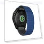 Превью Dual Color Magnetic Quick Release Silicone Watch Band — Watch Accessories, Garmin