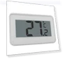Thumbnail Large LCD Refrigerator Thermometer with Adjustable Stand — Refrigerator