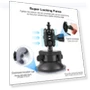 Превью Magic Arm Suction Cup Mount — Vehicle Mounts, PULUZ