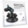 Превью Magic Arm Suction Cup Mount — Vehicle Mounts, PULUZ