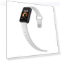 Превью Solid Color Metal Reverse Buckle Flat Silicone Watch Band — Smartwatch Straps, Huawei