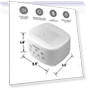 Превью White Noise Speaker — Sound Machines