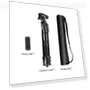 Thumbnail Aluminum Selfie Live Tripod Mount with Three-dimensional Head & Phone Clamp — Tabletop & Travel, PULUZ