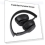 Thumbnail Foldable Wireless Bluetooth Headphone with 3.5mm Audio Jack — Audio Gear