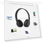 Thumbnail Foldable Wireless Bluetooth Headphone with 3.5mm Audio Jack — Audio Gear