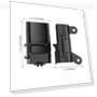 Thumbnail Plastic Protection Frame Expansion Cold Shoe Adapter Bracket — Shoe Mount, PULUZ