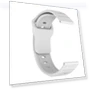 Thumbnail Wave Pattern Studded Buckle Silicone Watch Band — Girls' Watch Straps, Kalebol