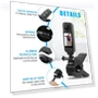 Превью Action Sports Cameras Jaws Flex Clamp Mount with Phone Clamp — Mounts & Clamps, PULUZ