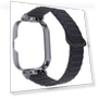 Thumbnail Metal Black Frame Integrated I-shaped Magnetic Silicone Watch Band — Watch Accessories, Redmi