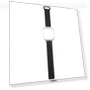 Thumbnail Metal Silver Frame Integrated I-shaped Magnetic Silicone Watch Band — Watch Accessories, Redmi