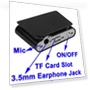 Thumbnail MP3 Player with LCD Screen and Metal Clip — Portable Media Players