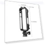 Thumbnail PC Plastic Protective Frame with Adapter Mount & Screw — Camera Brackets, PULUZ