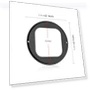 Превью UV Lens Filter Adapter Ring with Lens Cover — Filter Sets, PULUZ