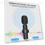 Thumbnail Wireless Lavalier Noise Reduction Reverb Microphones — Wireless Systems, PULUZ