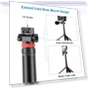 Thumbnail Aluminum Alloy Broadcast Fill Light Bracket Telescopic Tripod — Camera Supports, PULUZ